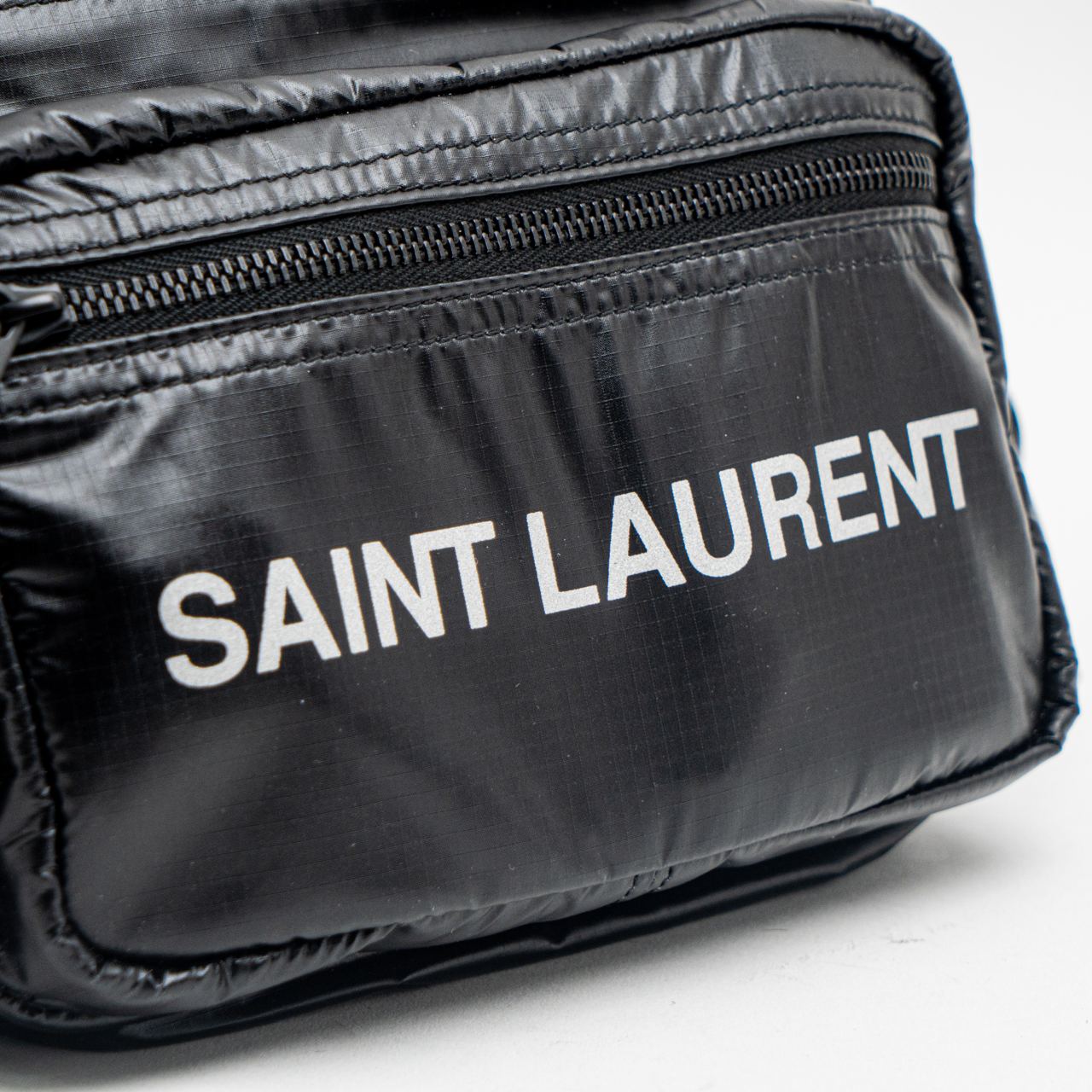 Saint Laurent Nuxx Crossbody Bag Nylon Black – voilà.id