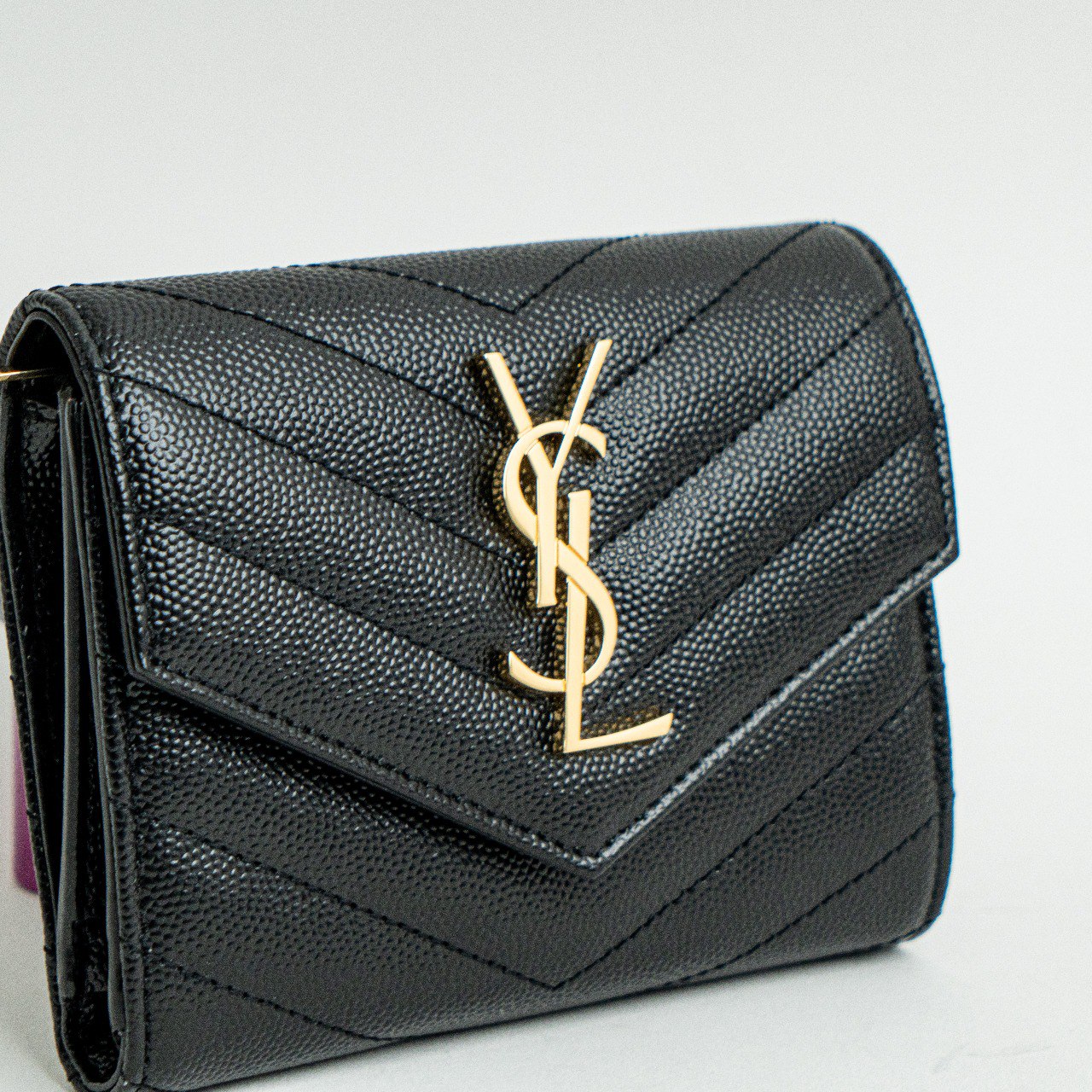 ysl monogram wallet small