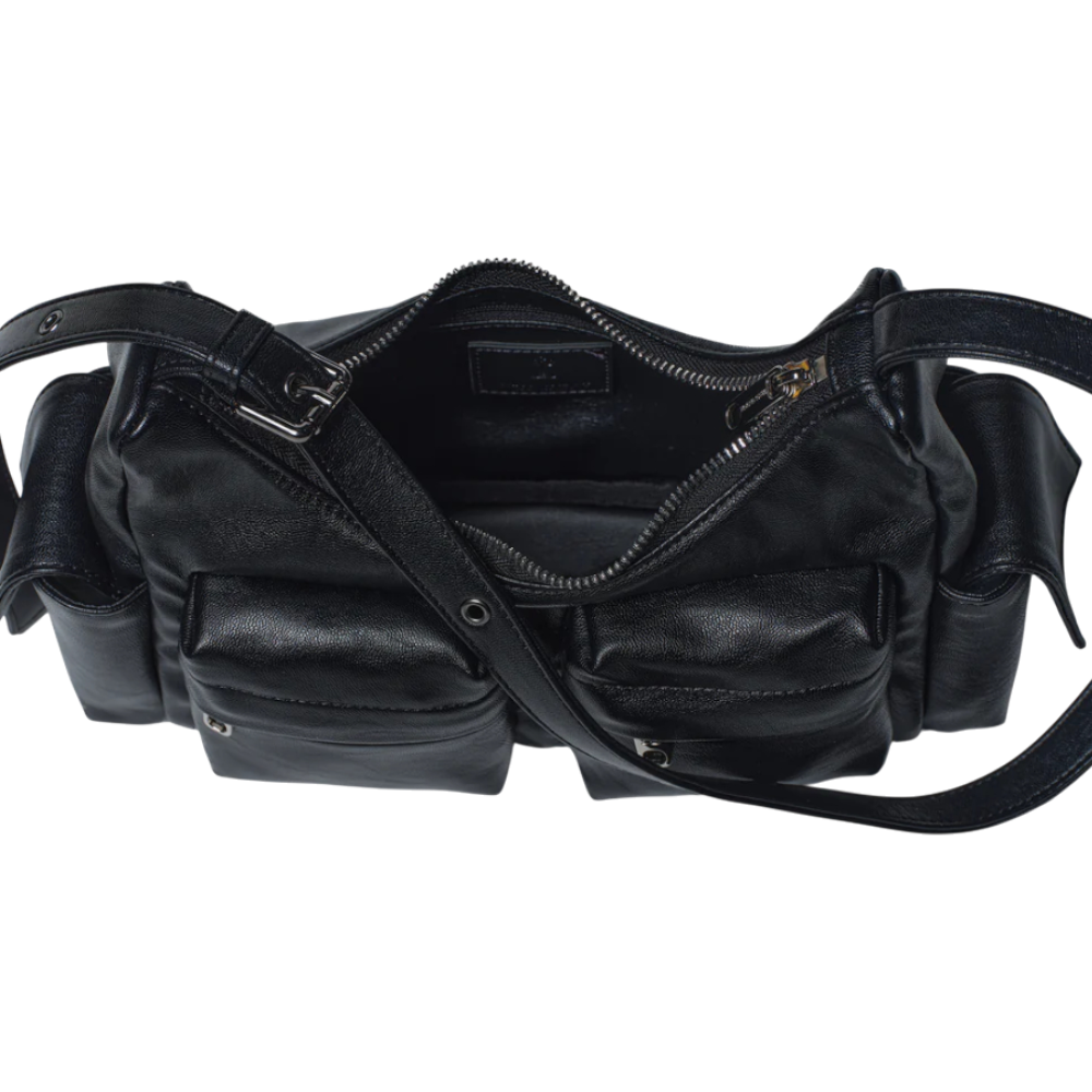 Samo Ondoh Pocket Mug Bag M Nappa Black – voilà.id