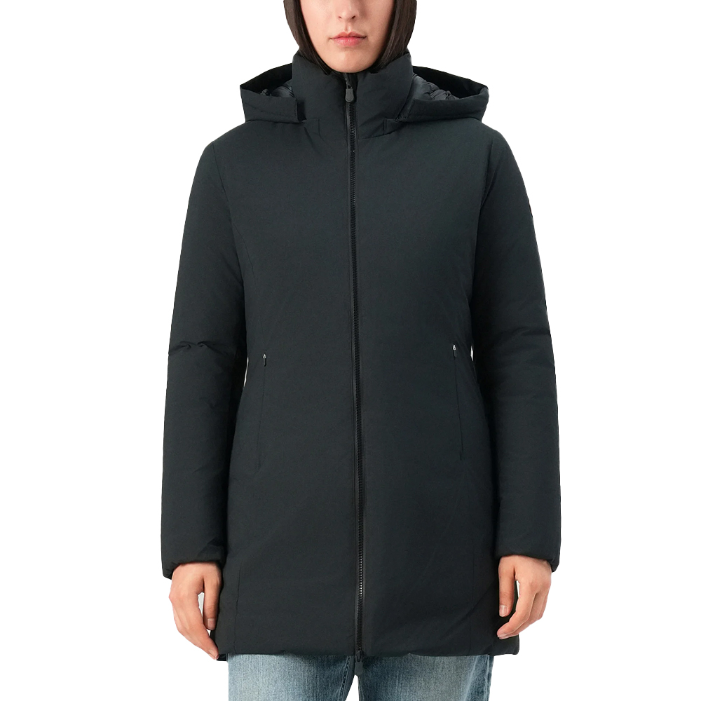 Save The Duck Rachel Hooded Coat Rainy Beige – voilà.id