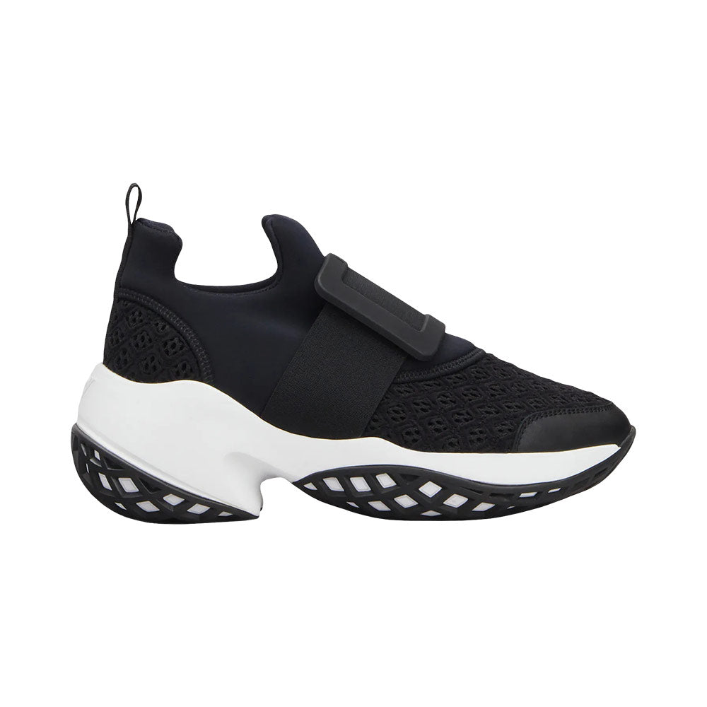 【in a row】Gof Buckle Sneakers Roger Vivier Viv' Run Covered Buckle Sneakers in Technical