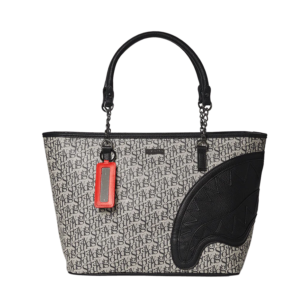 Sprayground All Day Tote Bag Black voilà.id