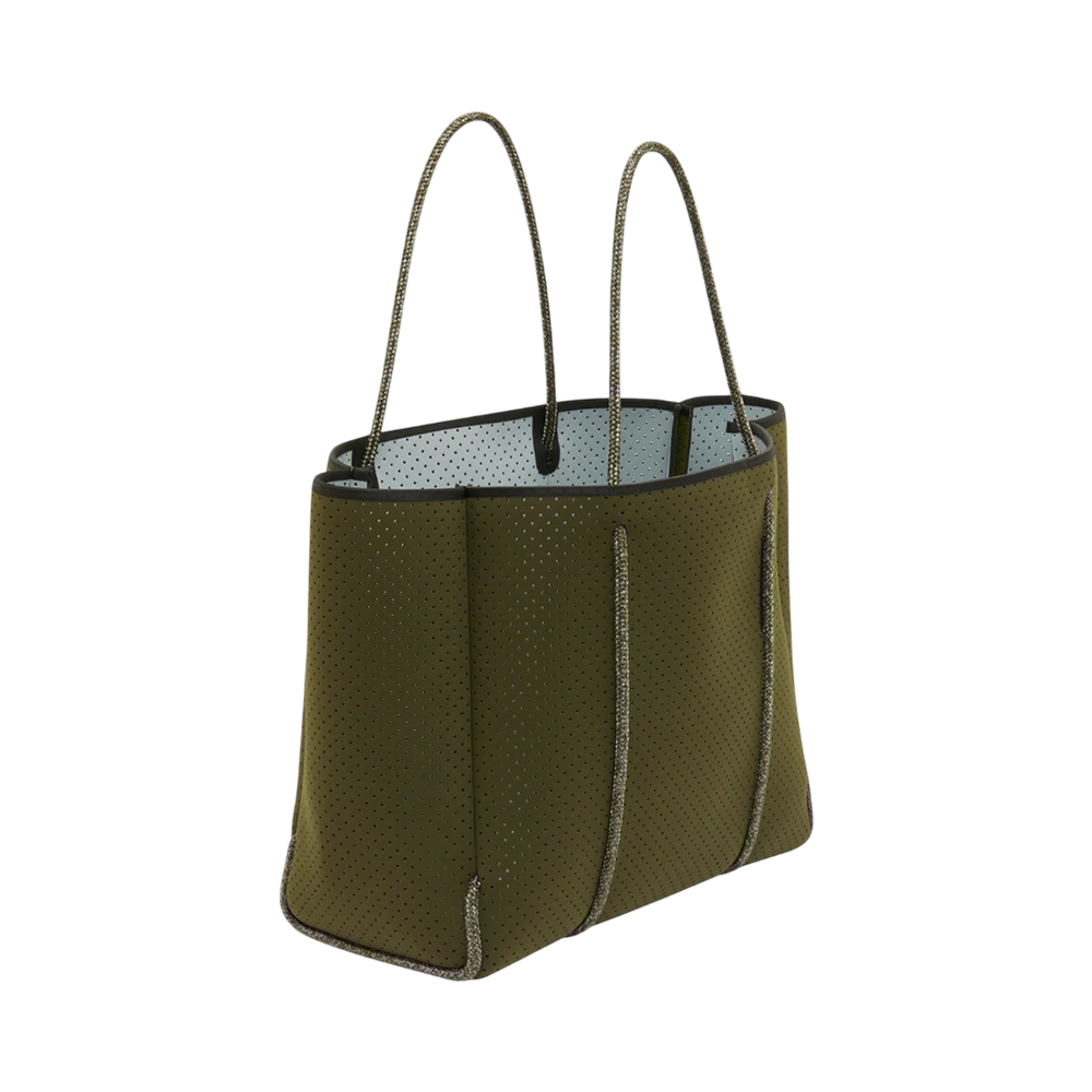 State of Escape Flying Solo Tote Bag Dual Tone Khaki / Grey – voilà.id