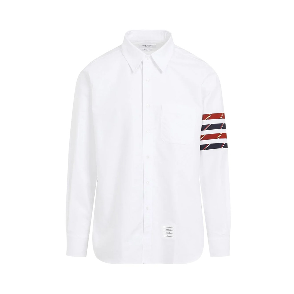 Thom Browne 4-Bar with Stripe Armband Straight Long Sleeves