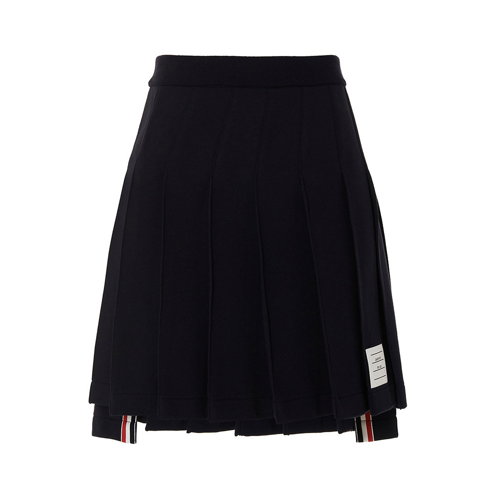 Mini Dropped Back Pleated Skirt Women main image 1