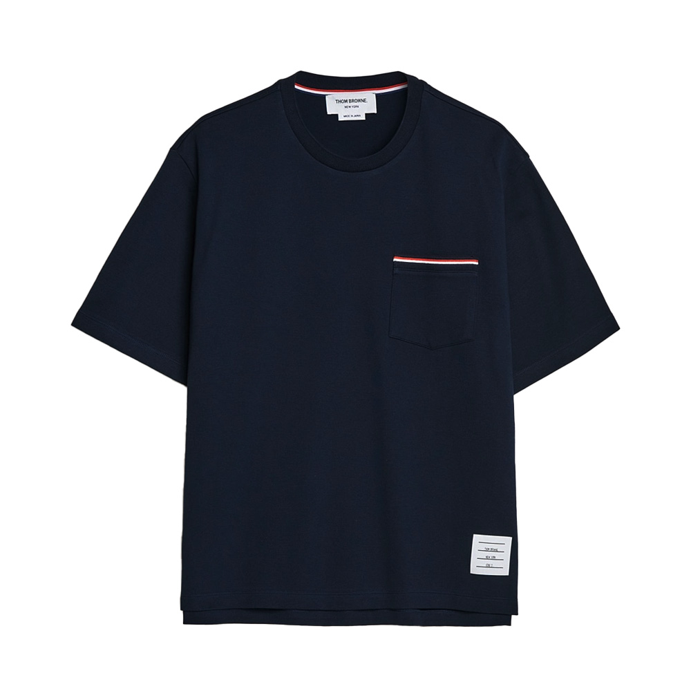 THOM BROWNE テニスTシャツ ネイビー サイズ0 THOM BROWNE テニスTシャツ ネイビー サイズ0 - メルカリ
