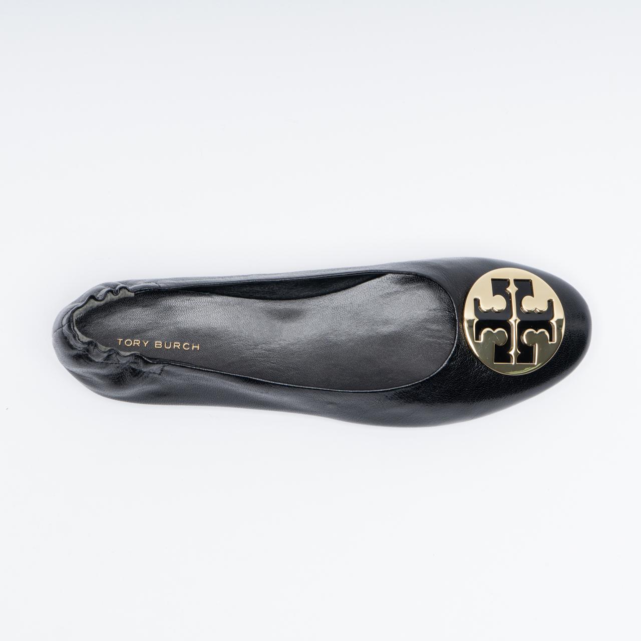 Tory Burch Claire Ballet Flats Black –