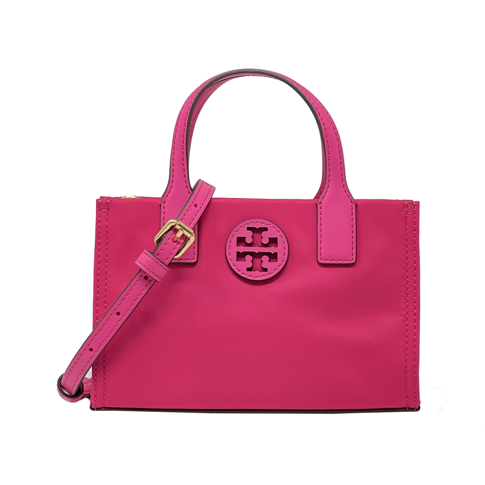 Tory Burch Ella Mini Tote Bag Palm Leaf – voilà.id