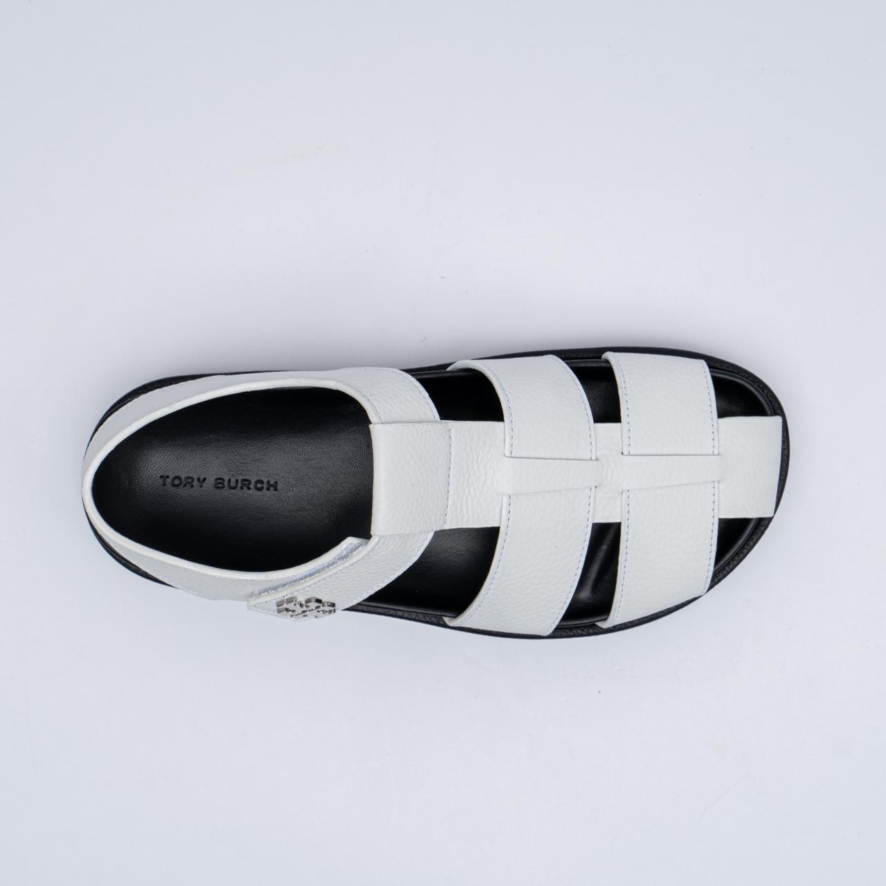 Tory Burch Kira Fisherman Sport Sandals White – voilà.id