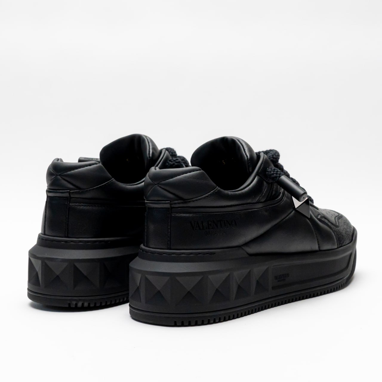Valentino Garavani One Stud XL Nappa Leather Low-Top Sneaker