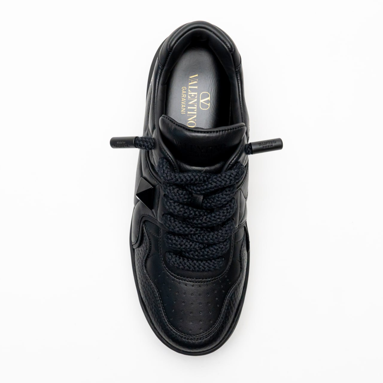 Valentino Garavani One Stud XL Nappa Leather Low-Top Sneaker