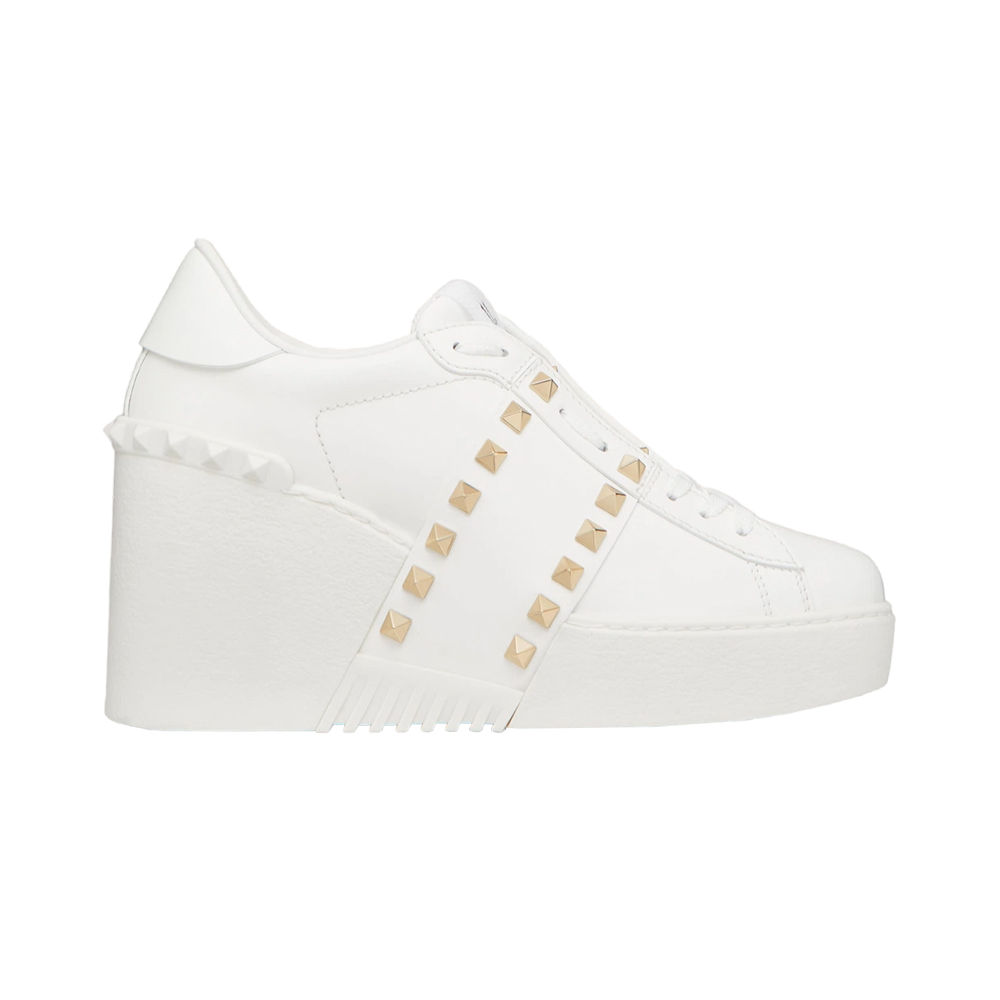 Valentino Garavani Open Disco 85mm Wedges Sneakers White –