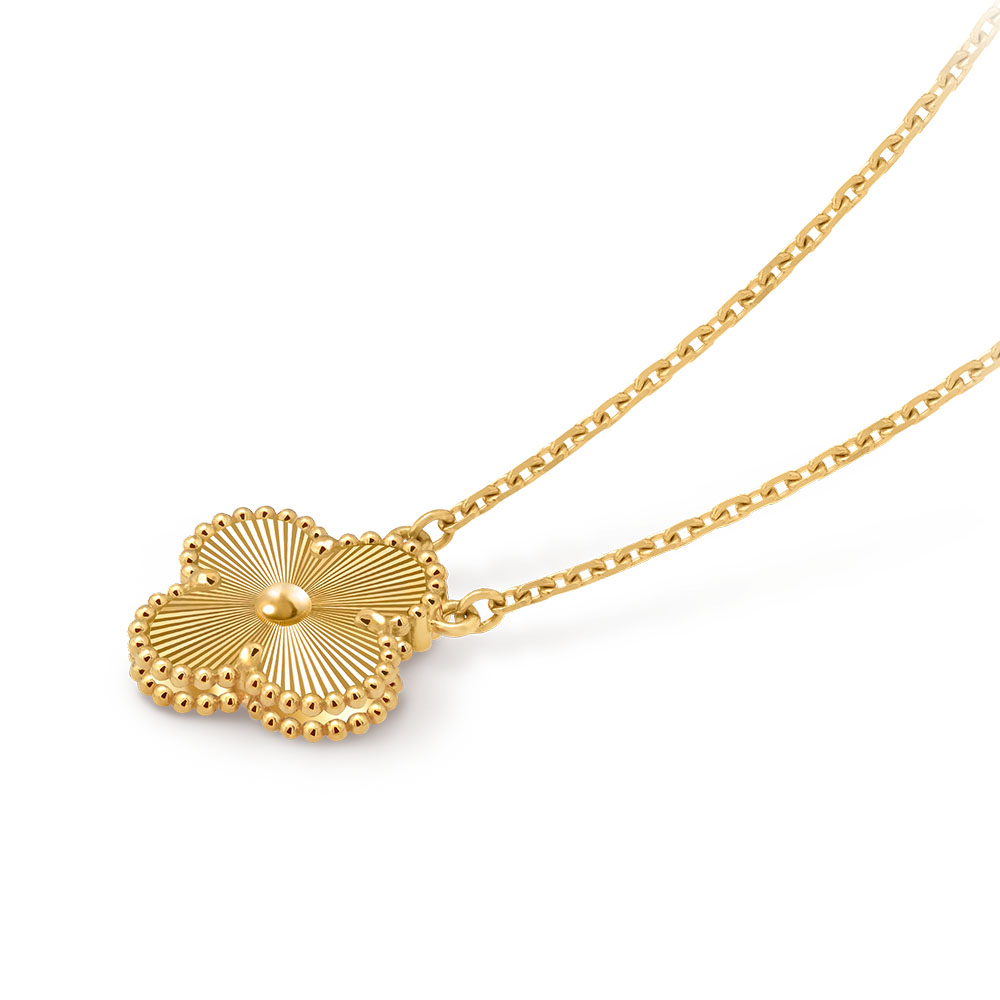 Vintage Alhambra Pendant 18K Yellow Gold