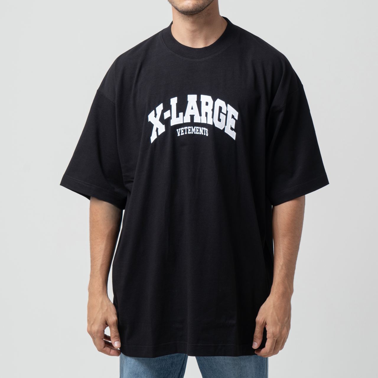 ヴェトモン 17AW OVERSIZED HEAVY METAL PRINT TEE MAH18TR34 オーバー 