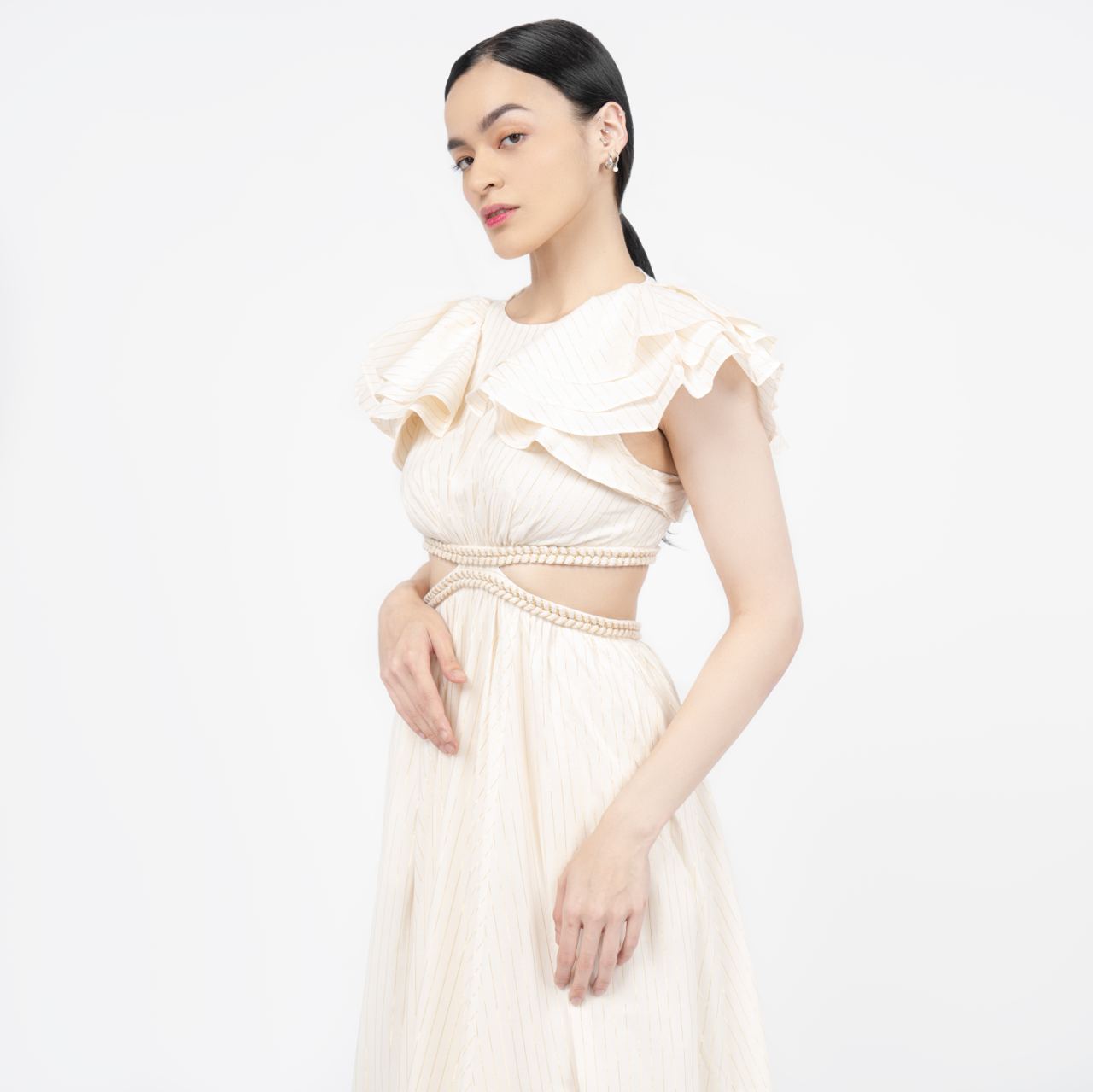 zimmermann anneke cut out dress Zimmermann Anneke Cut-Out Dress by Zimmermann